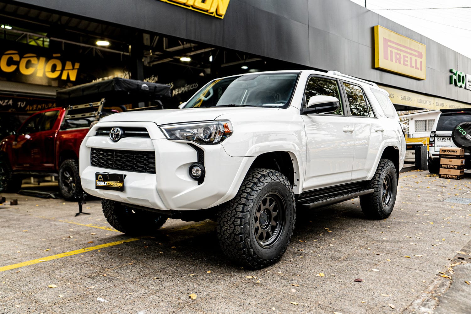 Pickup en showroom